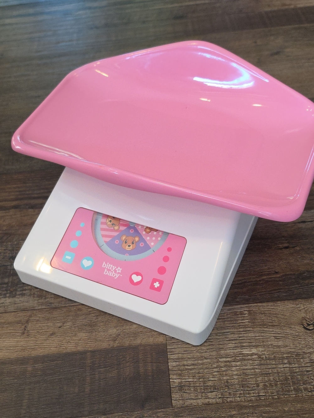 American Girl Pink and White Bitty Baby Play Scale